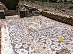 Mosaique De Diane Et Acteon Maison De Venus  Mosaique De Diane Et Acteon Maison De Venus