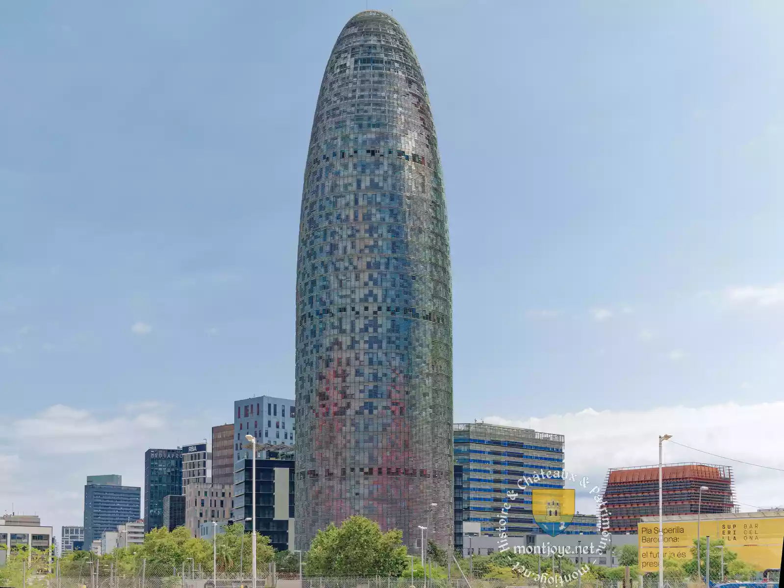 Torre Agbar Tour Glories Barcelone