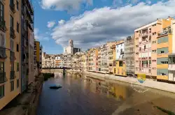 Ville De Gerone Gerona Riviere