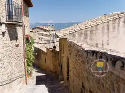 Village Rue En Espagne Medieval 1