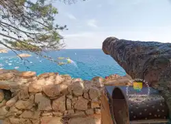 Tossa De Mar Espagne  Canon Espagnol Mer