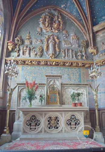 chapelle de l&#039;Asomption attributs de la Vierge