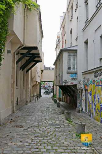 Rue de Paris, pavés, Impasse des Arbalétriers