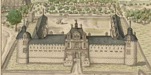 Communs de l&#039;ancien château de Champigny sur Veude