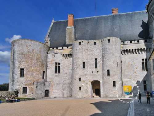 Cour intérieure du Château de Sully-sur-Loire