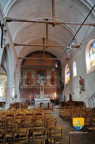 Nef de l&#039;église de Saint-André à Joigny en Bourgogne