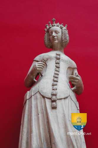 Isabeau de Bavières, belle copie au musée de l&#039;architecture à Paris