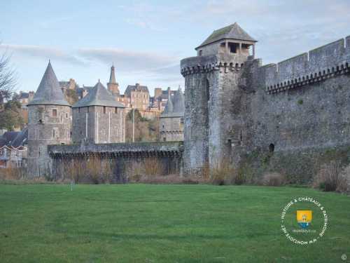 Tour de Guémadeuc, Tour de Coigny, château de Fougères