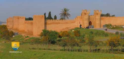 Chellah, Fortifications, entrée. ville de Rabat, Maroc