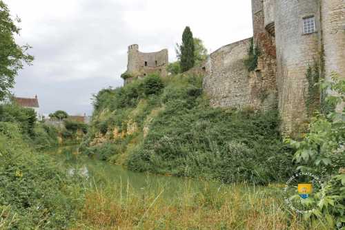 Douve d&#039;un château médiéval