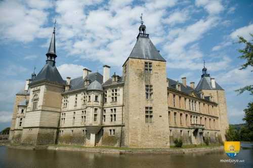 Château de Sully, façade architecte Dutoit à gauche