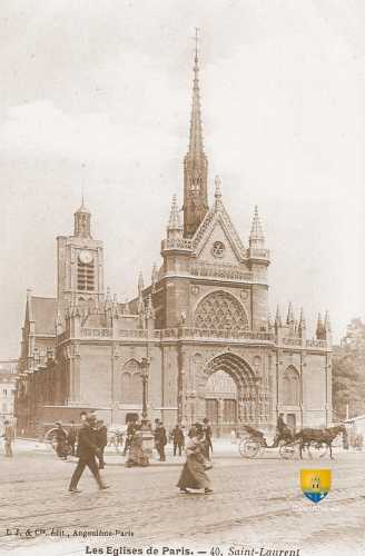 Eglise de Paris, Eglise Saint-Laurent, XIX