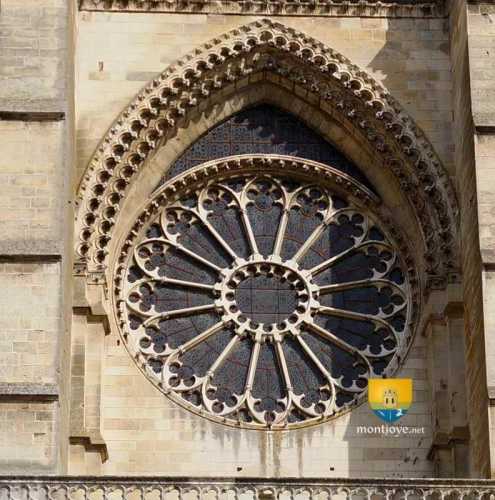 Rosace,  Cathédrale de Soissons
