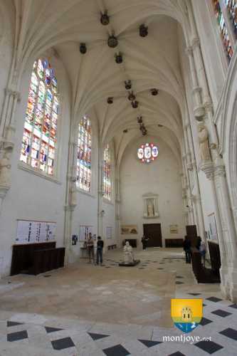 Sainte Chapelle,Nef, de Champigny sur Veude