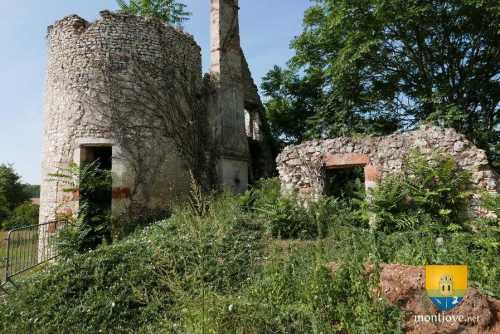 Tour et cheminée du château de Galifard,