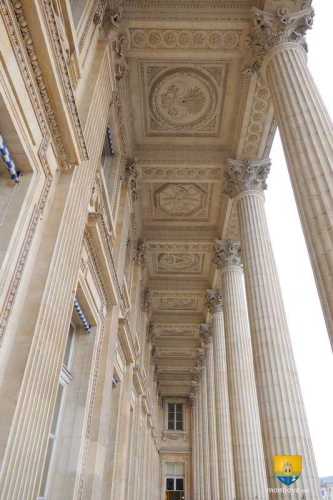 colonnade de la Loggia, Hôtel de la Marine